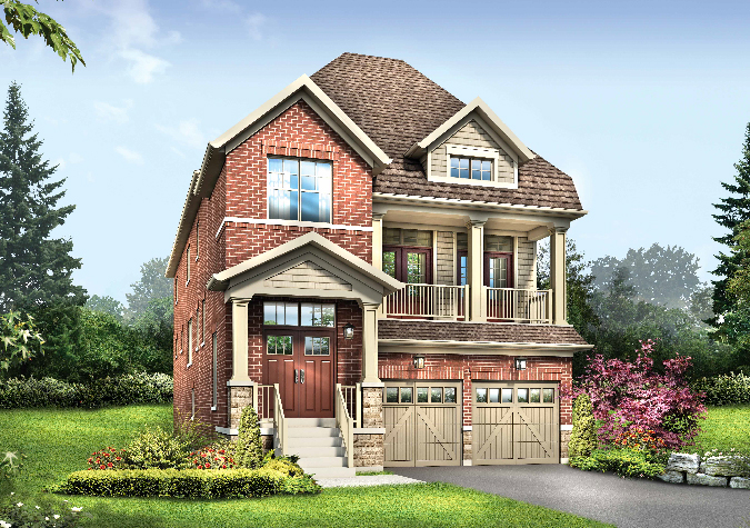 Rosemount 4 bedrooms 36' new home in Whitby